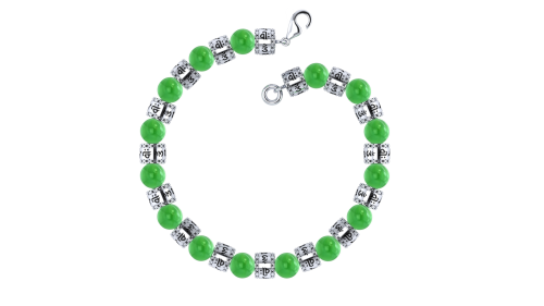 Vòng tay nữ Chú Văn thù mích Ngọc Bích